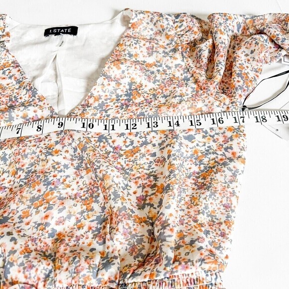 1. State Floral Romper Sz XS - Picture 8 of 11